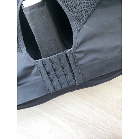 Nike Rival Dri Fit Black Racerback Wireless Molded High Impact Sports Bra 44F - Picture 8 of 12